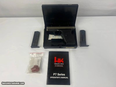 HECKLER & KOCH P7 9MM LUGER (9x19 PARA)