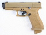 GLOCK GLOCK 19X GEN 5 9MM COYOTE W/ GLOCK PERFORMANCE TRIGGER & RADIAN RAMJET / AFTERBURNER 9MM LUGER (9x19 PARA) - 1 of 3