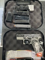GLOCK 43X Trumk Take america back9MM LUGER (9x19 PARA) - 1 of 3