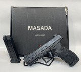 IWI MASADA 9MM LUGER (9x19 PARA) - 1 of 3