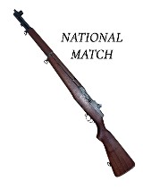 SPRINGFIELD ARMORY M1 GARAND 1943 NATIONAL MATCH .30-06 SPRG - 1 of 3
