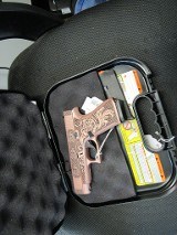 Glock G48 Custom "Glock n Roses" 9MM LUGER (9X19 PARA) - 1 of 3