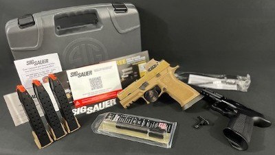 SIG SAUER M18X 9MM LUGER (9x19 PARA)