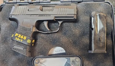 SIG SAUER P365 9MM LUGER (9x19 PARA)
