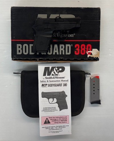 SMITH & WESSON BODYGUARD 380 .380 ACP