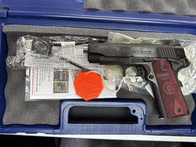 COLT COMBAT COMMANDER BLUE .38 SUPER