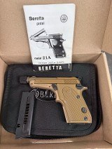 BERETTA 21A BOBCAT FDE Covert .22 LR - 1 of 3
