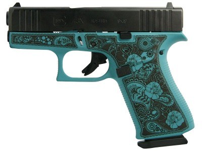 Glock G43X Tiffany Blue 9MM LUGER (9X19 PARA)