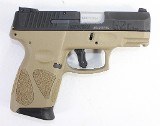 TAURUS TAURUS G2C 9MM 3" BARREL FDE / BLACK W/ BOX & 4-MAGS SEMI-AUTO PISTOL 9MM LUGER (9x19 PARA) - 2 of 3