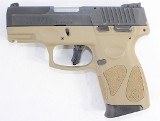 TAURUS TAURUS G2C 9MM 3" BARREL FDE / BLACK W/ BOX & 4-MAGS SEMI-AUTO PISTOL 9MM LUGER (9x19 PARA) - 1 of 3