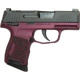 SIG SAUER P365 - BLACK CHERRY/ROSES 9MM LUGER (9x19 PARA) - 1 of 1