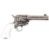PIETTA GEORGE PATTON ENGRAVED 1873 SA .45 LC - 2 of 3