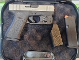 GLOCK TWO TONE 43X WITH LASER/LIGHT COMBO 9MM LUGER (9x19 PARA)