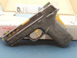 SMITH & WESSON M&P380 SHIELD EZ M2.0 GOLD PORTED BARREL .380 ACP - 2 of 3