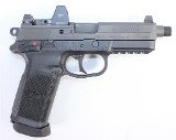 FN FN FNP-45 TACTICAL 45 ACP 5.3" THREADED BARREL - TRIJICON RMR - BAG - 3-MAGS FNP45 .45 ACP - 2 of 3