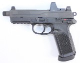 FN FN FNP-45 TACTICAL 45 ACP 5.3" THREADED BARREL - TRIJICON RMR - BAG - 3-MAGS FNP45 .45 ACP