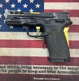 SMITH & WESSON M&P380 SHIELD EZ M2.0 GOLD PORTED BARREL .380 ACP - 2 of 3
