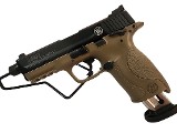 SMITH & WESSON M&P22 COMPACT CERAKOTE FDE THREADED BARREL .22 LR - 3 of 3