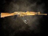 CENTURY ARMS AK-47 - 24K Gold Plated - With Flash Hider and 30 Rounds Magazine 7.62X39MM - 2 of 3