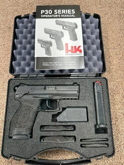 HECKLER & KOCH P30 9MM LUGER (9x19 PARA)