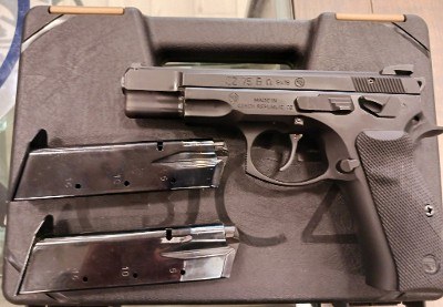 CZ 75 B OMEGA CONVERTIBLE 9MM LUGER (9X19 PARA)