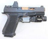 SHADOW SYSTEMS SHADOW SYSTEMS MR920 ELITE 9MM 4" BRONZE/BLACK W/ TRIJICON RMR, SL TLR-7HL-X, HOLSTER 9MM LUGER (9x19 PARA) - 2 of 3