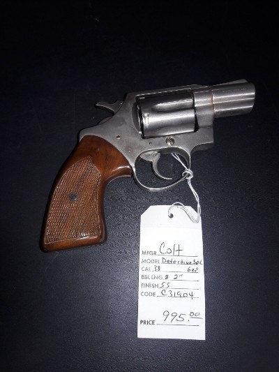 COLT DETECIVE SPECIAL .38 SPL