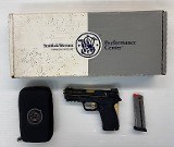 SMITH & WESSON M&P380 SHIELD EZ M2.0 GOLD PORTED BARREL .380 ACP - 1 of 3