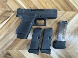 GLOCK G43 9MM LUGER (9x19 PARA) - 1 of 3 GLOCK G43 9MM LUGER (9x19 PARA) - 1 of 3