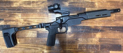 CHRISTENSEN ARMS MPP PISTOL W/ SIDE FOLD SB BRACE & RED-DOT .300 AAC BLACKOUT