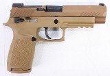 SIG SAUER SIG SAUER P320 M17 9MM 4.7" OR COYOTE TAN W/ BOX, 1-MAG & NIGHT SIGHTS 9MM LUGER (9x19 PARA) - 2 of 3
