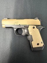 KIMBER MICRO 9 DESERT TAN W/CRIMSON TRACE 9MM LUGER (9X19 PARA) - 3 of 3