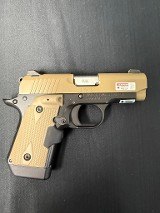 KIMBER MICRO 9 DESERT TAN W/CRIMSON TRACE 9MM LUGER (9X19 PARA) - 2 of 3