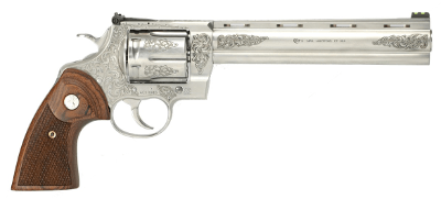 COLT ANACONDA 8" ENGRAVED, TYLER GUN WORKS - PREMIER GRADE