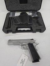 TAURUS PT1911 Stainless w/Leather Holster, 2 Mags, Hard Case .45 ACP