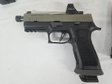 SIG SAUER P320 X-Carry OD Green, Vortex, Sig Vault, 3 Mags, Threaded 9MM LUGER (9x19 PARA) - 2 of 3