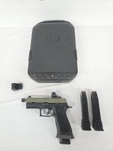 SIG SAUER P320 X-Carry OD Green, Vortex, Sig Vault, 3 Mags, Threaded 9MM LUGER (9x19 PARA) - 1 of 3
