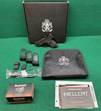 SPRINGFIELD HELLCAT CC NOTEBOOK 9MM LUGER (9X19 PARA)