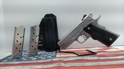 KIMBER stainless pro tle/rl II - CT laser grips .45 ACP