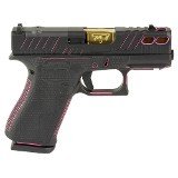 GLOCK New Custom 43X Pink/Black Cerakote Zaffiri IBS Barrel 9MM LUGER (9x19 PARA) - 2 of 3