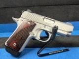 KIMBER MICRO STAINLESS ROSEWOOD (NS) .380 ACP - 1 of 3