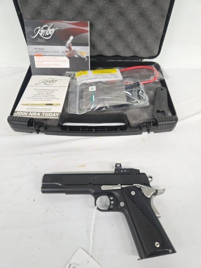 KIMBER 1911 LW Nightstar w/Vortex Red Dot, Original Box .45 ACP