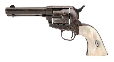 COLT SINGLE ACTION ARMY OWNED BY TEXAS RANGER "KID" ROGERS .44-40 WIN