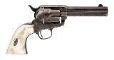COLT SINGLE ACTION ARMY OWNED BY TEXAS RANGER "KID" ROGERS .44-40 WIN - 2 of 3