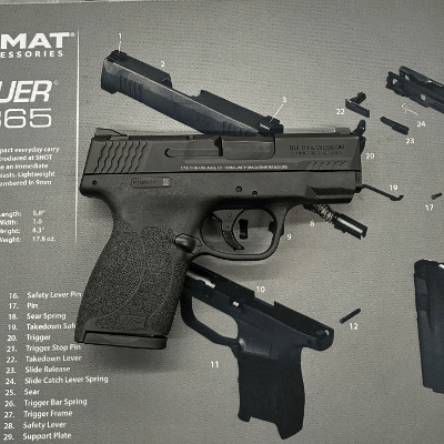 SMITH & WESSON M&P M2.0 COMPACT .45 ACP