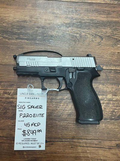 SIG SAUER P220 ELITE .45 ACP