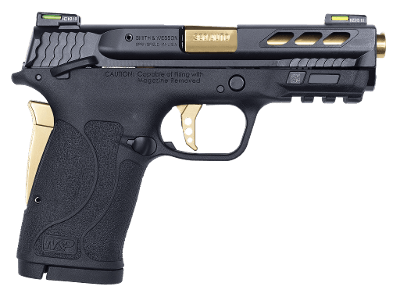 SMITH & WESSON M&P380 SHIELD EZ M2.0 GOLD PORTED BARREL .380 ACP