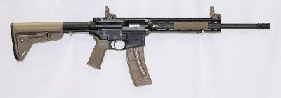 SMITH & WESSON M&P 15-22 SPORT *serious upgrades* .22 LR