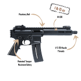 MOUNTAIN BILLY GUN LAB GOAT-15 ATOM (.22LR) .22 LR - 2 of 2