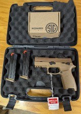 SIG SAUER P320-M18 CALIFORNIA 9MM LUGER (9X19 PARA) - 1 of 3